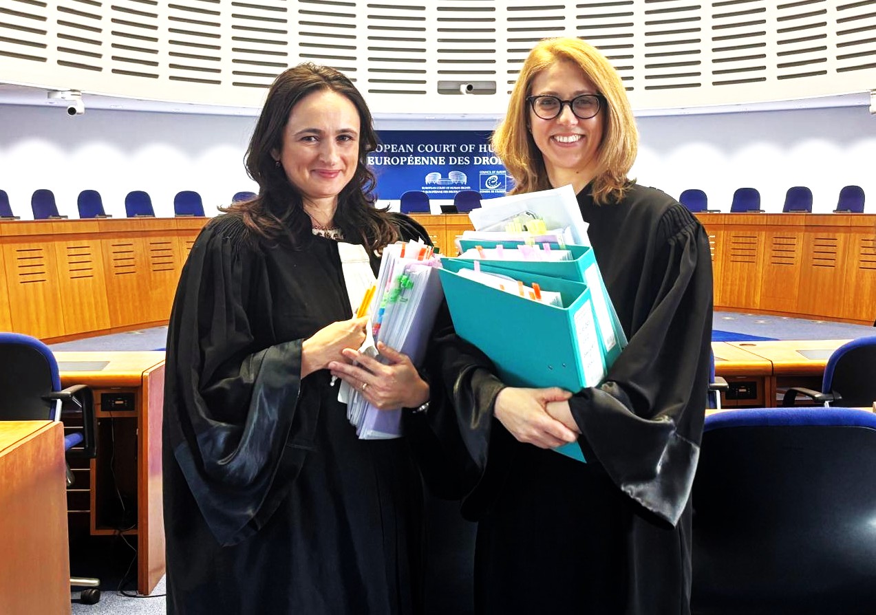 Av. Nicoleta Popescu și Av. Mihaela Ghirca Bogdan la CEDO